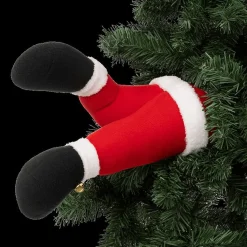 Ygo Boomdeco Benen SANTA Rood/Wit| Kerst