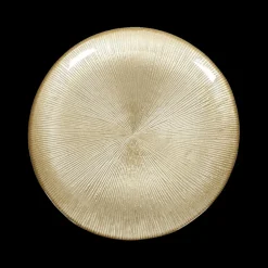 Ygo Bord XELIAS Rond Glas Goud L| Servies