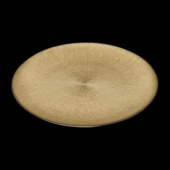 Ygo Bord XELIAS Rond Glas Goud L| Servies