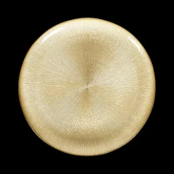 Ygo Bord XELIAS Rond Glas Goud XL| Servies