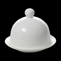 Ygo Boterklokje BUTTER Pors. Wit| Tafelaccessoires