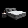 Ygo Boxspring AMSTELVEEN 160x200 Donkergrijs| Boxsprings