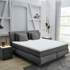 Ygo Boxspring AMSTELVEEN 160x200 Donkergrijs| Boxsprings