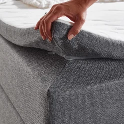 Ygo Boxspring KEULEN 180x200 Grijs| Boxsprings