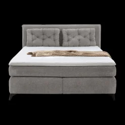 Ygo Boxspring NIEUWEGEIN 180X200 Chenille Grijs| Boxsprings