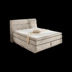 Ygo Boxspring RIDDERKERK Chenille Beige 180x200| Boxsprings