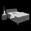 Ygo Boxspring STAPHORST Stof 369/19 Donkergrijs 140x200| Boxsprings