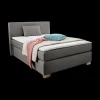 Ygo Boxspring UDEN Stof 142/09 Grijs 140x200| Boxsprings