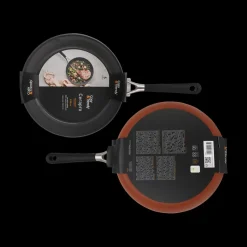 Ygo Braadpan CERAPRO Ø28 Terracotta| Potten & Pannen