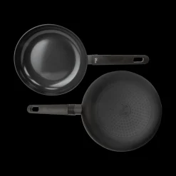 Ygo Braadpan FULL BLACK Ø24 Alu Zwart| Potten & Pannen