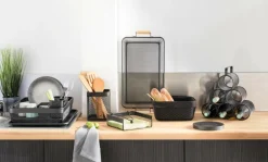 Ygo Broodmand TIMAR VK Met. Zwart| Tafelaccessoires