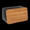 Ygo Broodtrommel BLACKWOOD Met. Zwart| Bewaaraccessoires