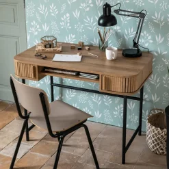 Ygo Bureau COLVAS Hout Naturel B105| Bureaus