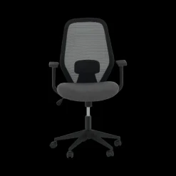 Ygo Bureaustoel ADAM Mesh Zwart| Bureaustoelen