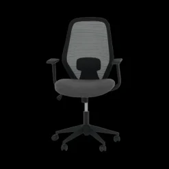 Ygo Bureaustoel ADAM Mesh Zwart| Bureaustoelen