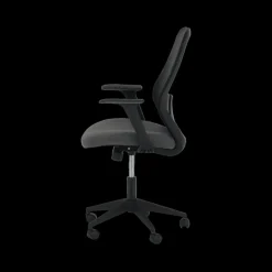 Ygo Bureaustoel ADAM Mesh Zwart| Bureaustoelen