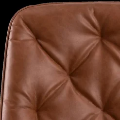 Ygo Bureaustoel HANNES PU Retro Brandy| Bureaustoelen