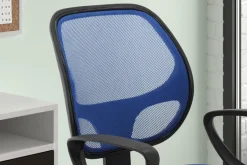 Ygo Bureaustoel HEIKKI Blauw| Bureaustoelen