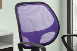 Ygo Bureaustoel HEIKKI Paars| Bureaustoelen