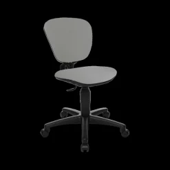 Ygo Bureaustoel HIGH KID Zwart/Lichtgrijs| Bureaustoelen
