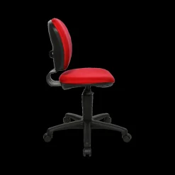 Ygo Bureaustoel HIGH KID Zwart/Rood| Bureaustoelen