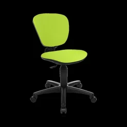 Ygo Bureaustoel HIGH KID Zwart/Groen| Bureaustoelen
