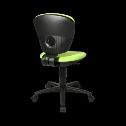 Ygo Bureaustoel HIGH KID Zwart/Groen| Bureaustoelen