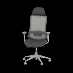 Ygo Bureaustoel JOA Mesh Grijs| Bureaustoelen