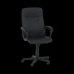 Ygo Bureaustoel LEVI PU Zwart| Bureaustoelen