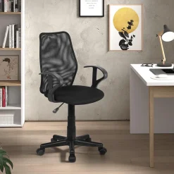 Ygo Bureaustoel LILO Mesh Zwart| Bureaustoelen