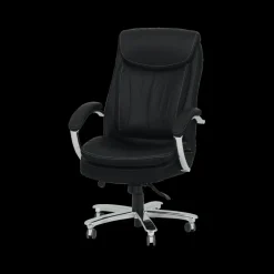 Ygo Bureaustoel ROAR met Arm PU Zwart/Chroom| Bureaustoelen