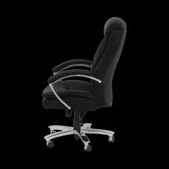 Ygo Bureaustoel ROAR met Arm PU Zwart/Chroom| Bureaustoelen