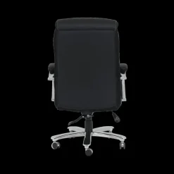 Ygo Bureaustoel ROAR met Arm PU Zwart/Chroom| Bureaustoelen
