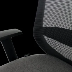 Ygo Bureaustoel RUNE Mesh Zwart| Bureaustoelen