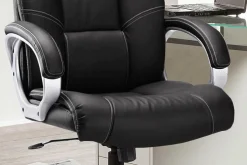 Ygo Bureaustoel SALVATOR Zwart| Bureaustoelen