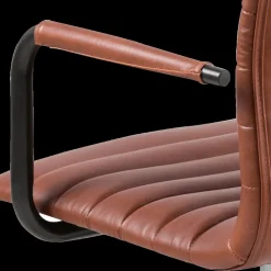 Ygo Bureaustoel SHANE PU Brandy| Bureaustoelen