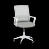 Ygo Bureaustoel TEUN Mesh Lichtgrijs/Wit| Bureaustoelen