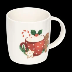 Ygo Cadeaubox CAPPU Cappuccino Kerst 4Del.| Kerst