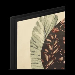 Ygo Canvas LADY M/Hoed Bruin/Zwart| Wanddecoratie