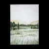Ygo Canvas TOSCANE Wit/Groen| Wanddecoratie