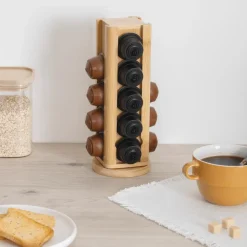 Ygo Capsulehouder DOLCE 20cups Bamboe| Koffie & Thee