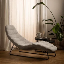 Ygo Chaise Longue DAMIANO Monza Beige| Fauteuils