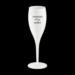 Ygo Champagneglas CHAMPAGNE IS ... 100ml Wit| Glazen