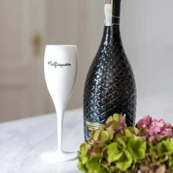 Ygo Champagneglas SELFIEQUEEN 100ml Wit| Glazen