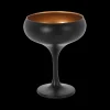 Ygo Cocktailglas GOLDING Zwart/Goud| Glazen