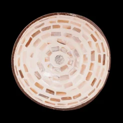 Ygo Cocosbowl NOYA Brown Mosaic Circle| Servies