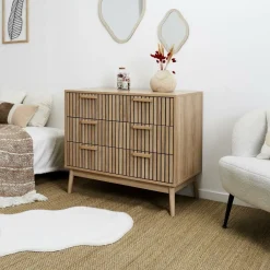 Ygo Commode CALUNA Naturel B90| Ladekasten & Commodes|Commodes