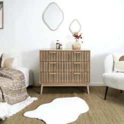 Ygo Commode CALUNA Naturel B90| Ladekasten & Commodes|Commodes