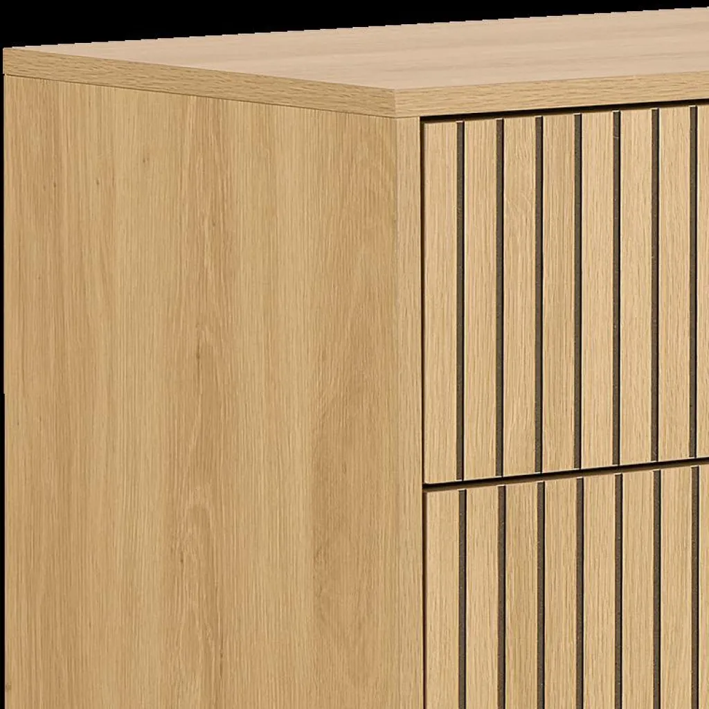 Ygo Commode FIEBE 4L Decor Eik B81| Ladekasten
