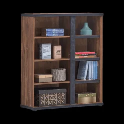 Ygo Commode MATHIS Acacia/Black Concrete| Ladekasten & Commodes|Opbergkasten